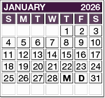 January 2026 Pension Payment Calendar