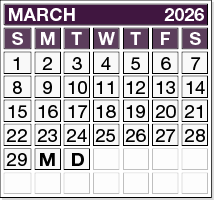 March 2026 Pension Payment Calendar